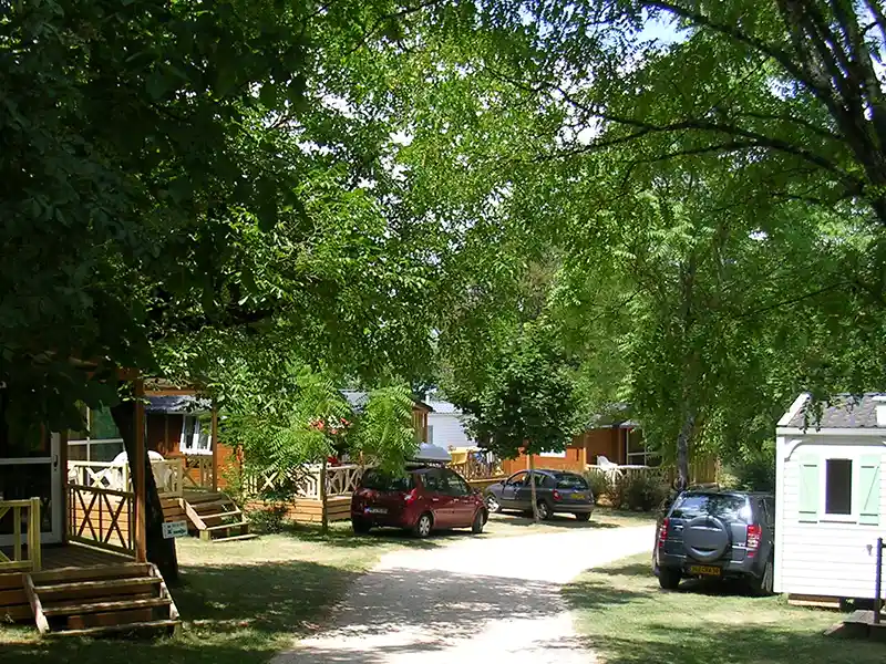 allée camping de Rocamadour